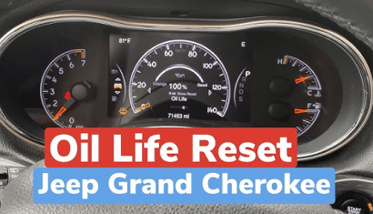 How To Reset Oil Life On Jeep Cherokee 2015