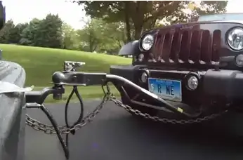 towing a jeep