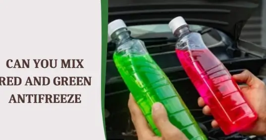 can you mix red and green antifreeze